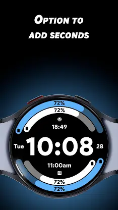 Digital Rings - Watch face screenshot 3
