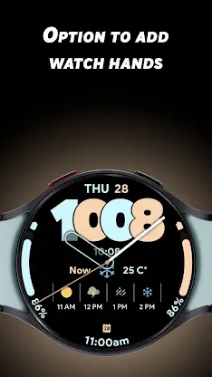 Digital Weather - Watch face screenshot 5