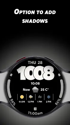 Digital Weather - Watch face screenshot 4