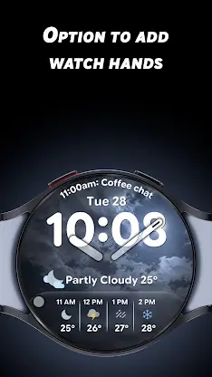Digital Weather 3 - Watch face screenshot 4