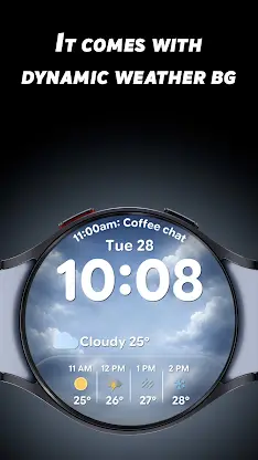 Digital Weather 3 - Watch face screenshot 3