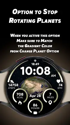Earth Dial - Watch face screenshot 6