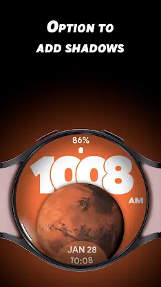Earth Dial 2 - Watch face screenshot 5