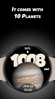 Earth Dial 2 - Watch face screenshot 2