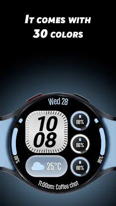 Glass Info - Watch face screenshot 3