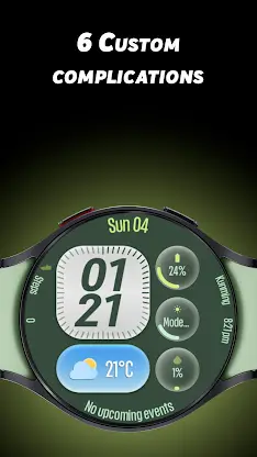 Glass Info - Watch face screenshot 5