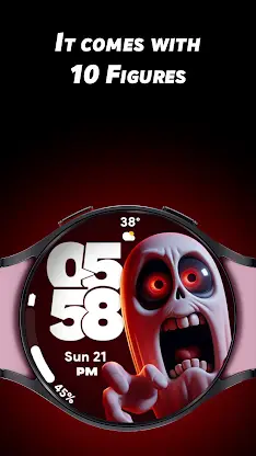 Halloween Dial - Watch face screenshot 2