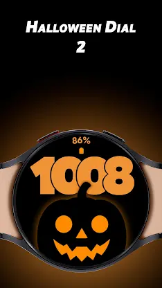 Halloween Dial 2 - Watch face screenshot 1