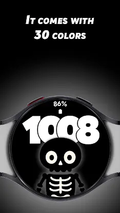 Halloween Dial 2 - Watch face screenshot 3