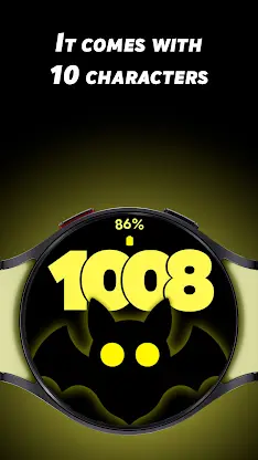 Halloween Dial 2 - Watch face screenshot 2