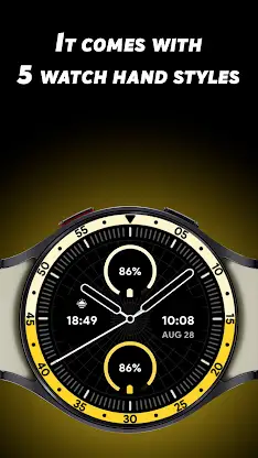 Horizon Analog - Watch face screenshot 3