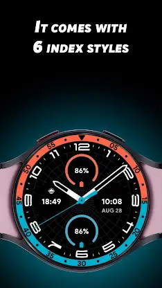 Horizon Analog - Watch face screenshot 4
