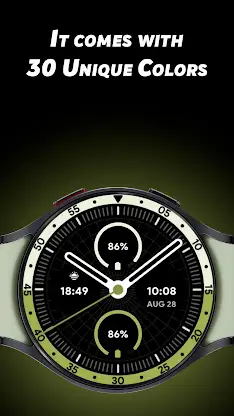 Horizon Analog - Watch face screenshot 2