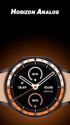 Horizon Analog - Watch face screenshot 1