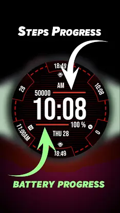 Info Circle - Watch face screenshot 5