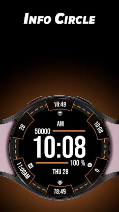 Info Circle - Watch face screenshot 1