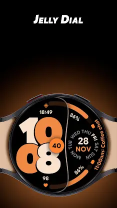 Jelly Dial - Watch face screenshot 1