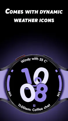Jiggle Weather - Watch face screenshot 2