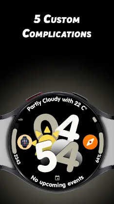 Jiggle Weather - Watch face screenshot 5