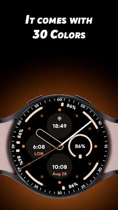 Minimal Analog 2 - Watch face screenshot 2