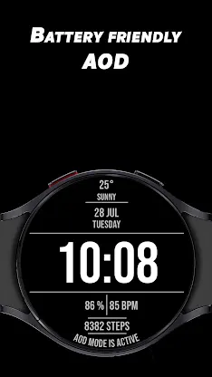 Minimal Dial - Watch face screenshot 6