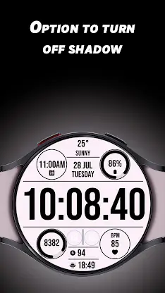 Minimal Dial - Watch face screenshot 3