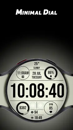 Minimal Dial - Watch face screenshot 1