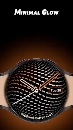 Minimal Glow - Watch face screenshot 1