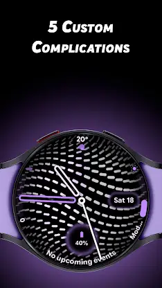 Minimal Glow - Watch face screenshot 7