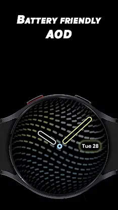 Minimal Glow - Watch face screenshot 8
