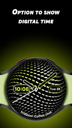 Minimal Glow - Watch face screenshot 6