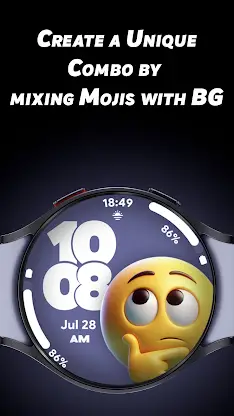 Moji Dial - Watch face screenshot 5
