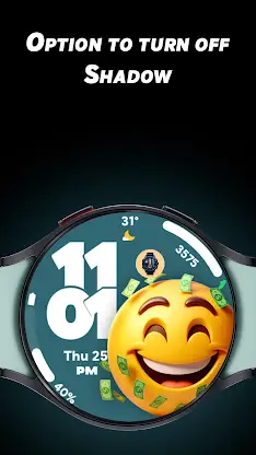 Moji Dial - Watch face screenshot 4