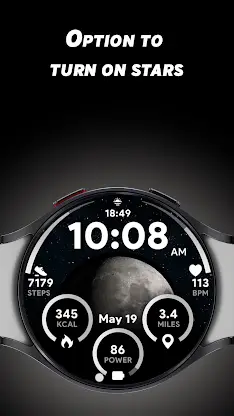 Moon Dial - Watch face screenshot 3