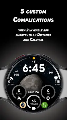 Moon Dial - Watch face screenshot 5