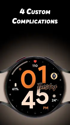 Night Stars - Watch face screenshot 3