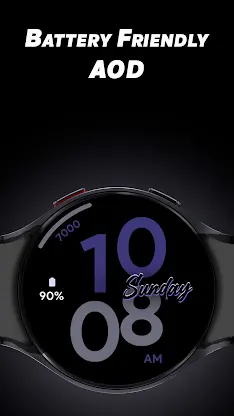Night Stars - Watch face screenshot 6