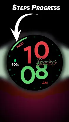 Night Stars - Watch face screenshot 5