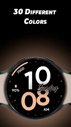 Night Stars - Watch face screenshot 2