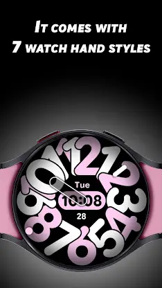 Pixel Analog 5 - Watch face screenshot 3