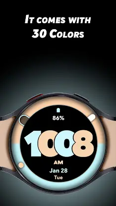Pixel Eclipse - Watch face screenshot 2