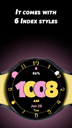 Pixel Eclipse - Watch face screenshot 4