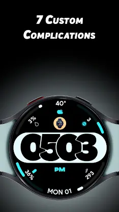 Pixel Pro Dial 3 - Watch face screenshot 4