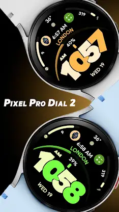 Pixel Pro Dial 2 - Watch face screenshot 1