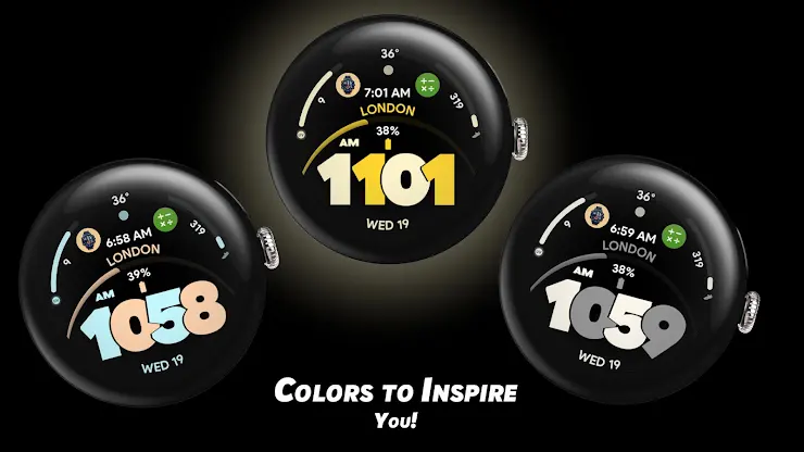 Pixel Pro Dial 2 - Watch face screenshot 5