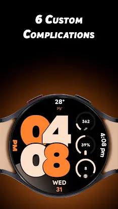 Pixel Sporty - Watch face screenshot 5