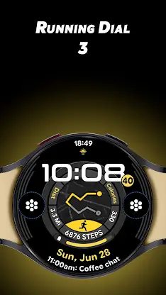 Runners Dial 3 - Watch face screenshot 1