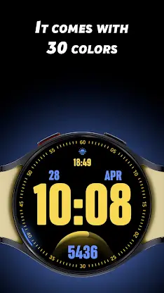 Runners Dial 2 - Watch face screenshot 2
