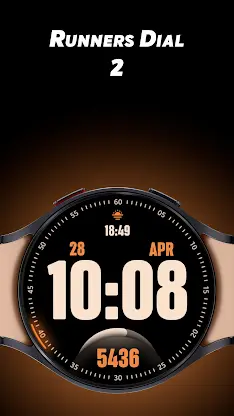 Runners Dial 2 - Watch face screenshot 1
