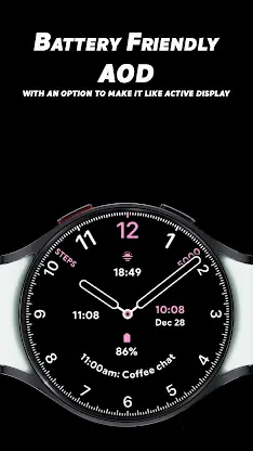 Simple Dial 2 - Watch face screenshot 6